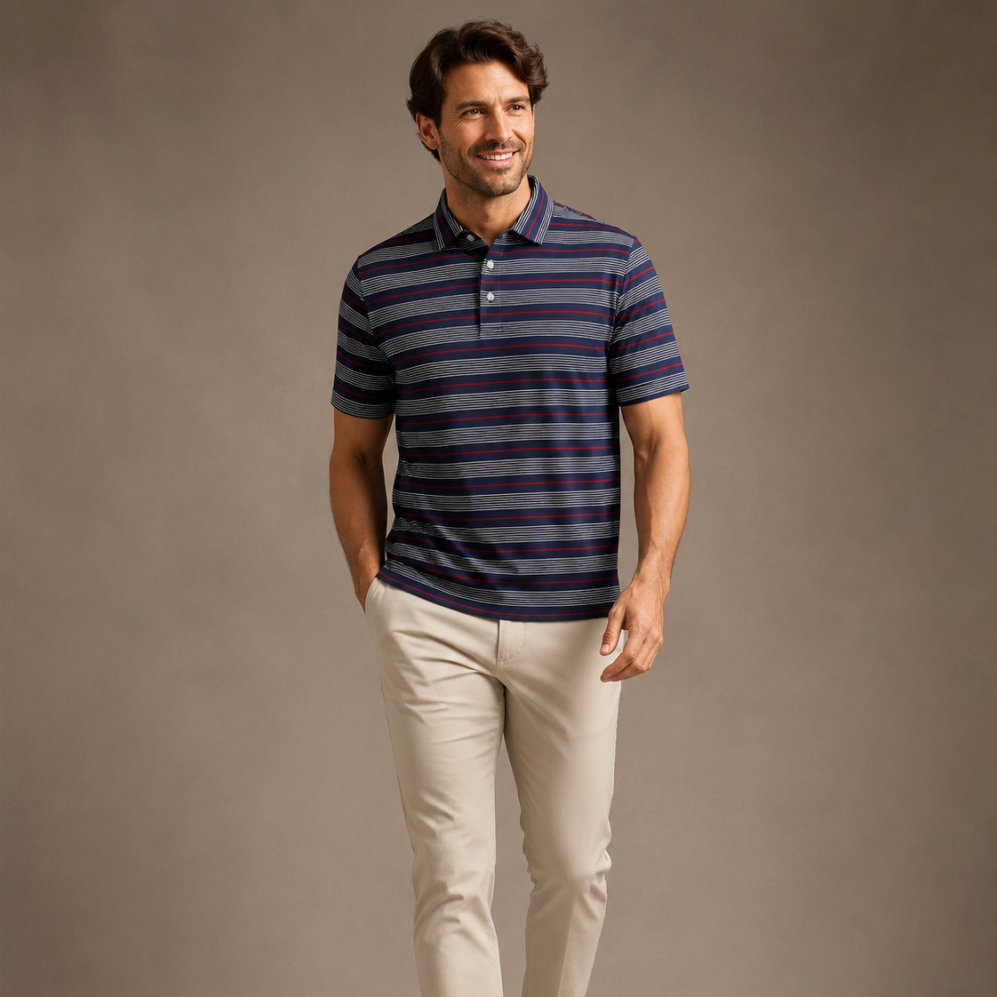 The Clubhouse Stripe Polo