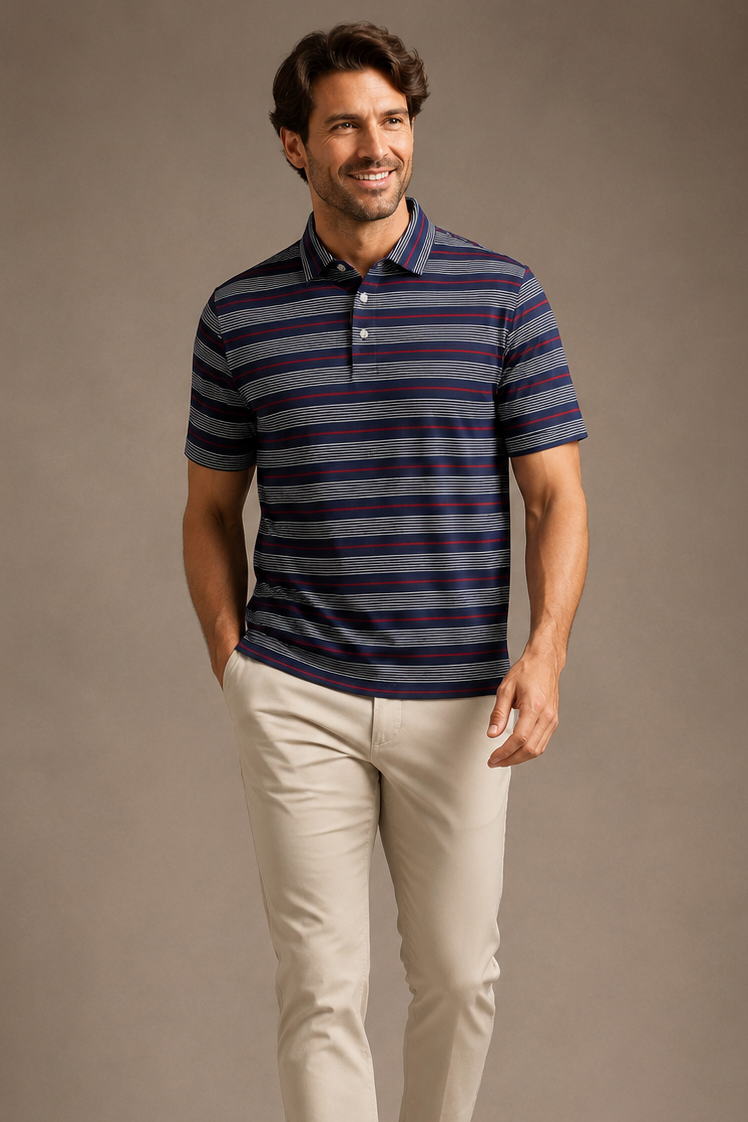 The Clubhouse Stripe Polo