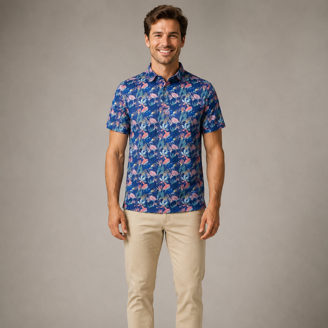 The Birdie Garden Polo