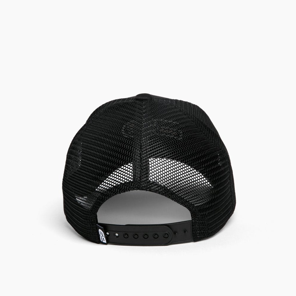 The Phantom Black Trucker Hat