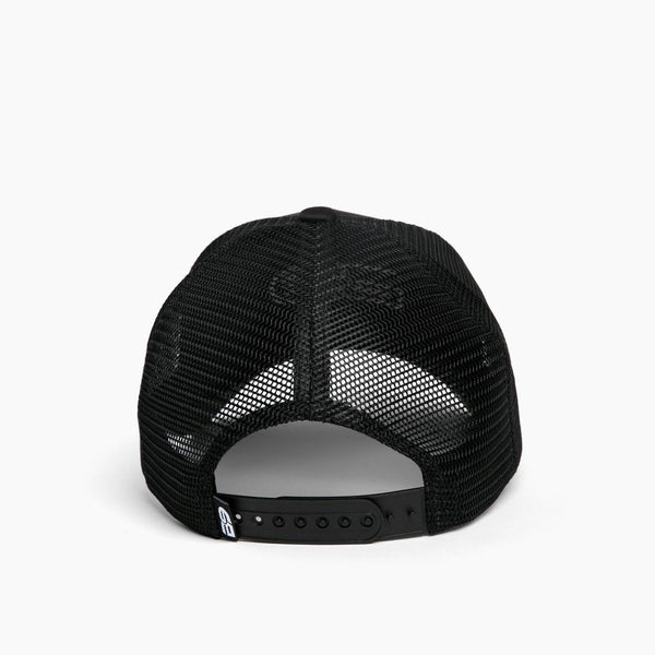 The Phantom Black Trucker Hat