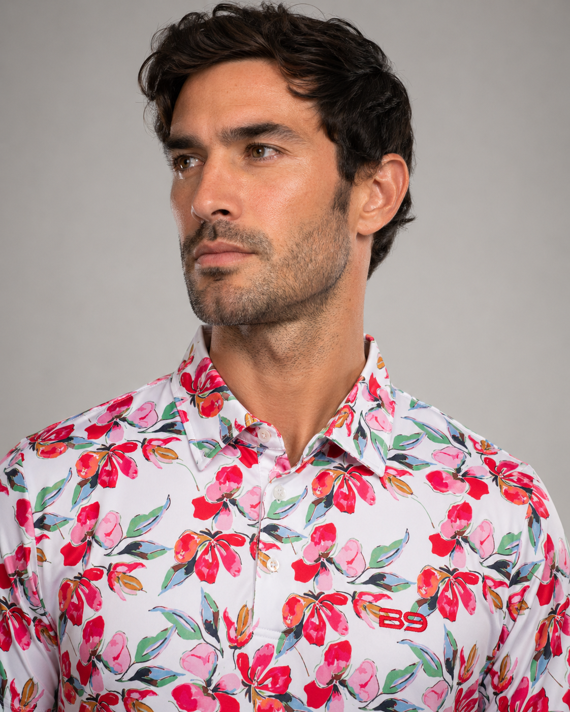 Cherry Blossom Performance Polo – Back9 Golf Apparel