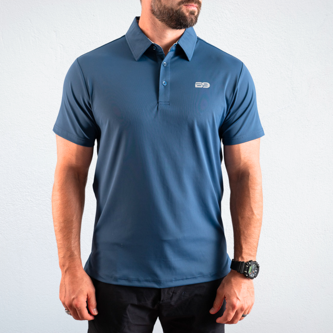 Blue Steel Performance Polo