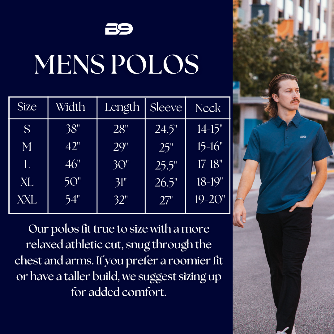 Cherry Blossom Performance Polo – Back9 Golf Apparel