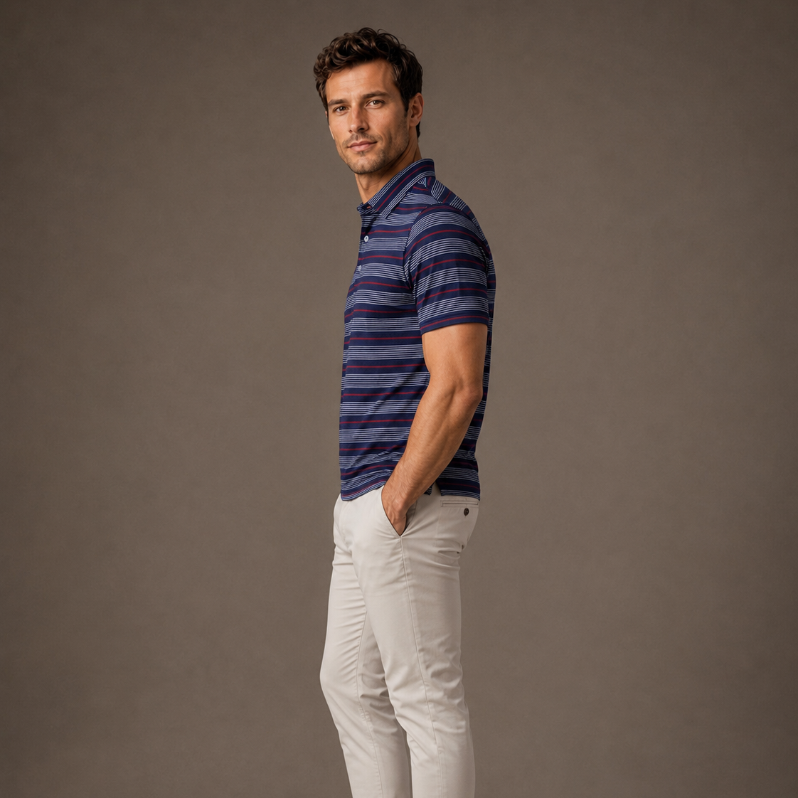 The Clubhouse Stripe Polo