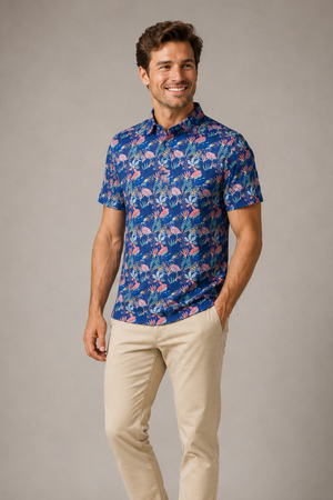 The Birdie Garden Polo
