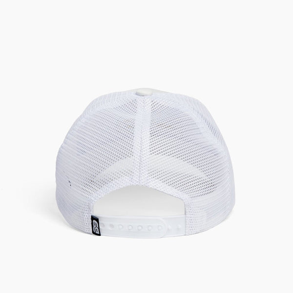 The Phantom White Trucker hat