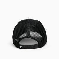 The Phantom Black Trucker Hat