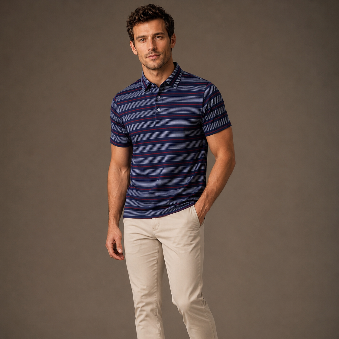 The Clubhouse Stripe Polo