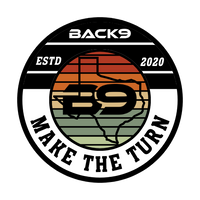 BACK9 2025 6-Pack Sticker Set