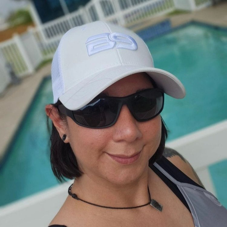 The Phantom White Trucker hat